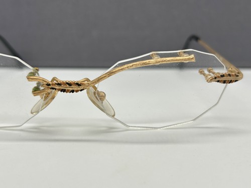 Choc brille damen rund gold - choc,