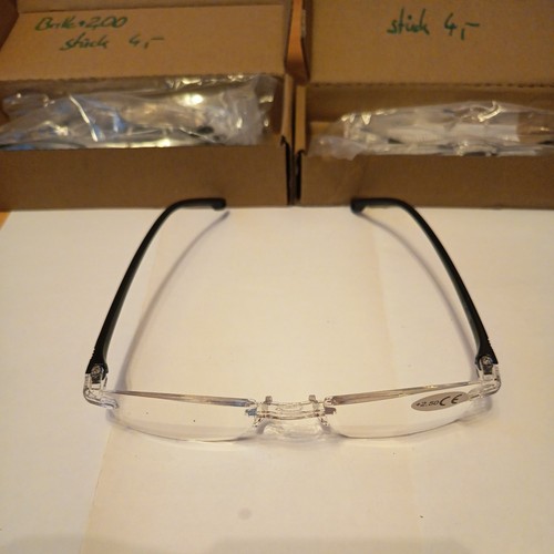 Lesebrille dezent schwarz