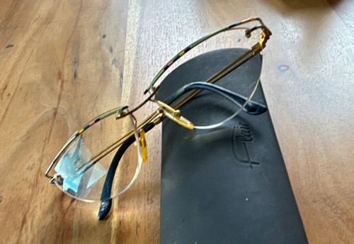 Vintage brille randlos - brille,