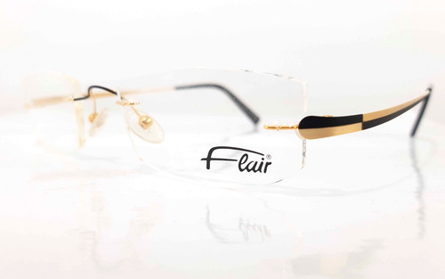 Flair brille gold schwarz - flair,