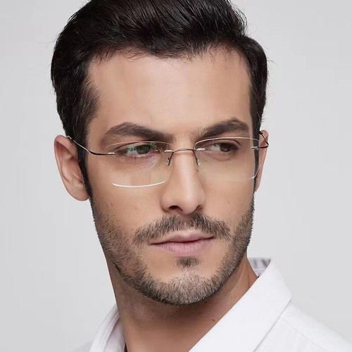Lesebrille randlos titan - randlos,